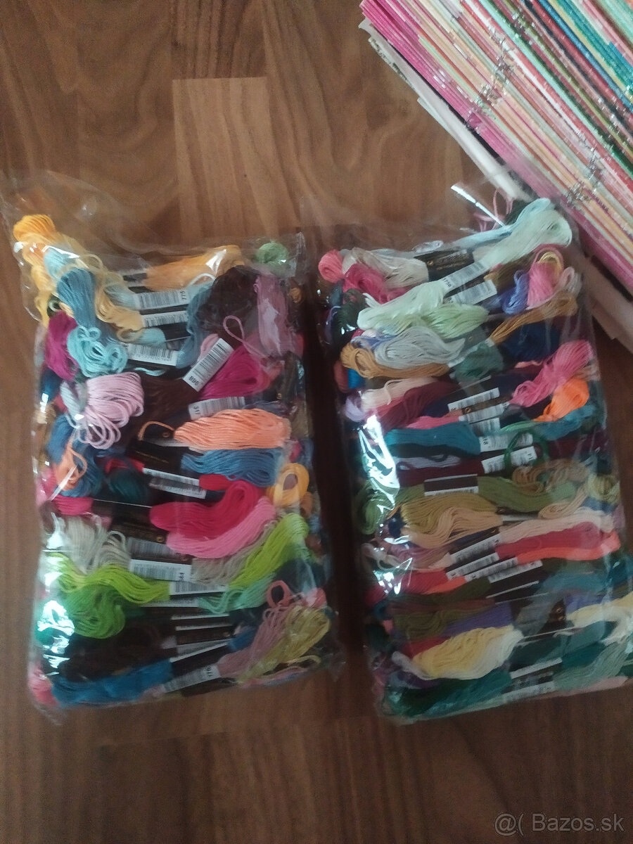 Mulinky na vyšívanie a časopisy - 6