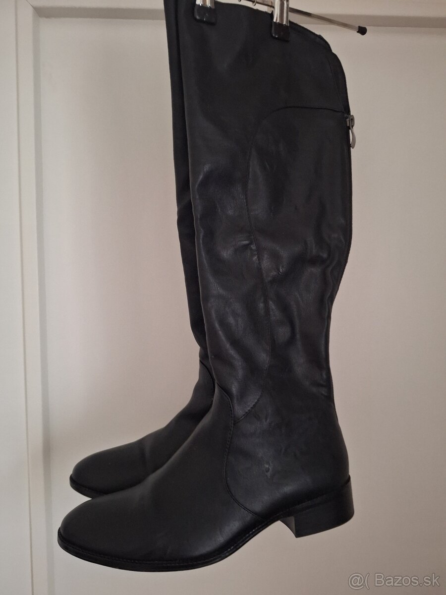 Dámske nové čižmy nad kolená - 6