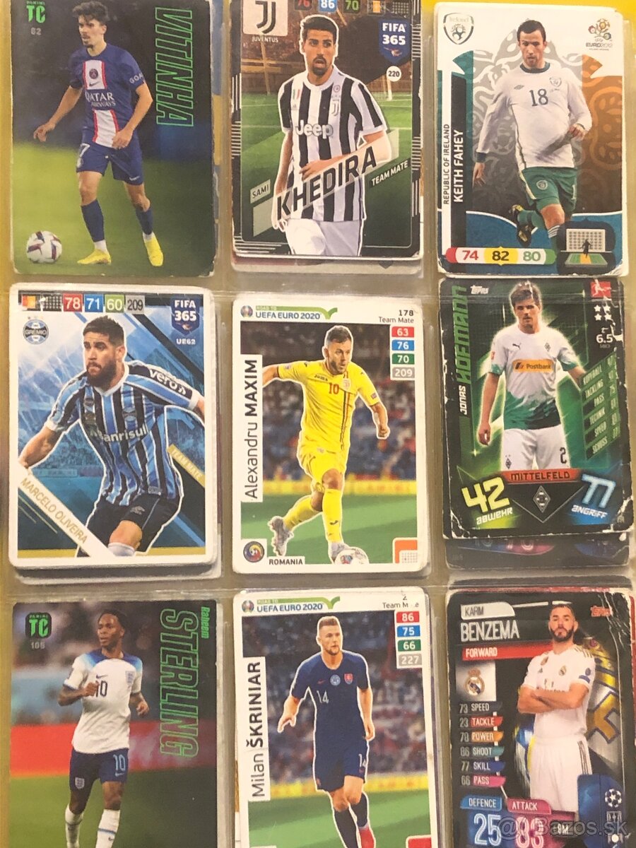 Karty futbalové, minecraft, fortnite - 6