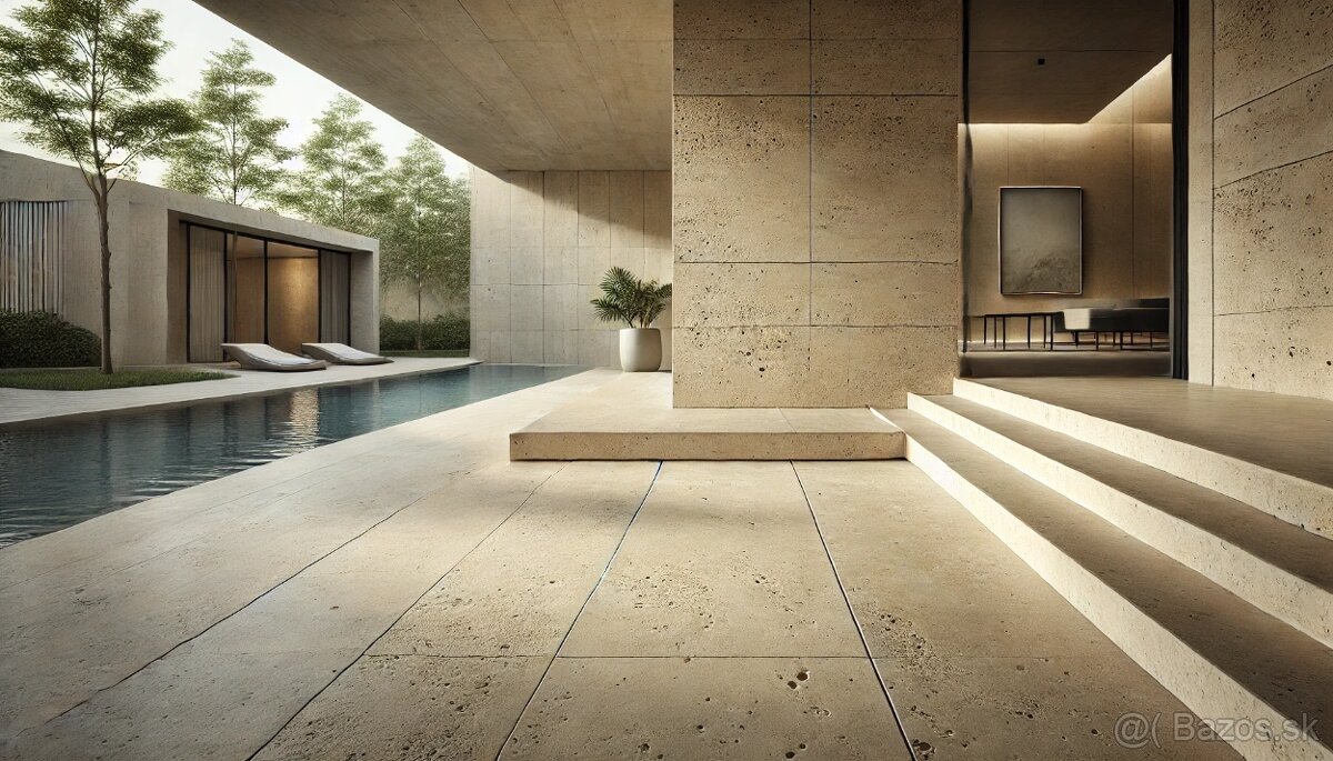 🔻Prírodná travertínová dlažba NUT 🔻 - 6