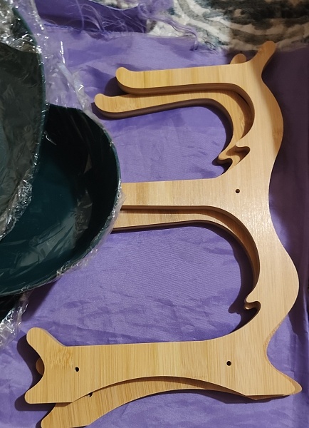 zelený viacposchodový stojan - 6