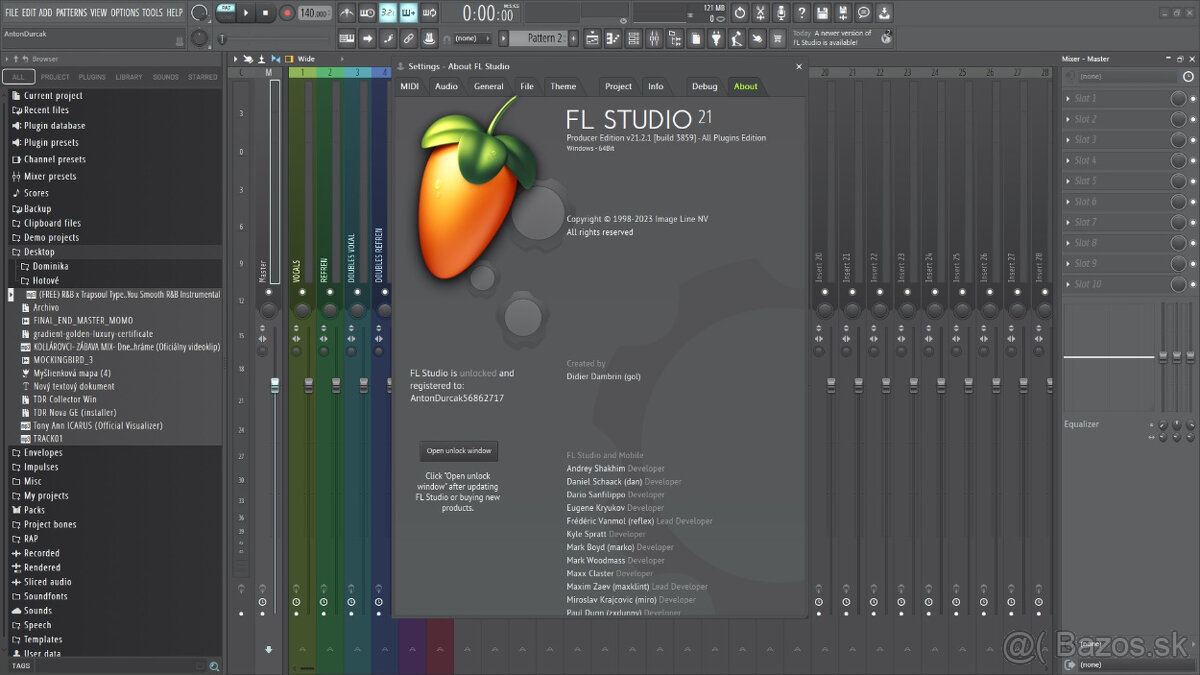 Hudobné nahrávacie a producentské štúdio - 6