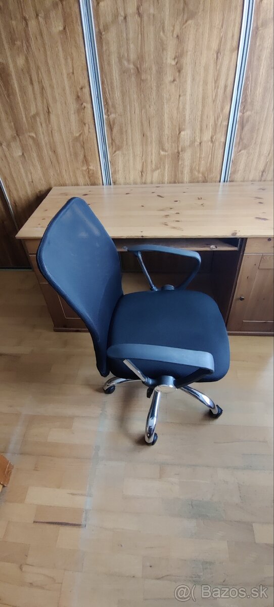 Písací stôl IKEA Leskvik s kancelárskou stoličkou - 6