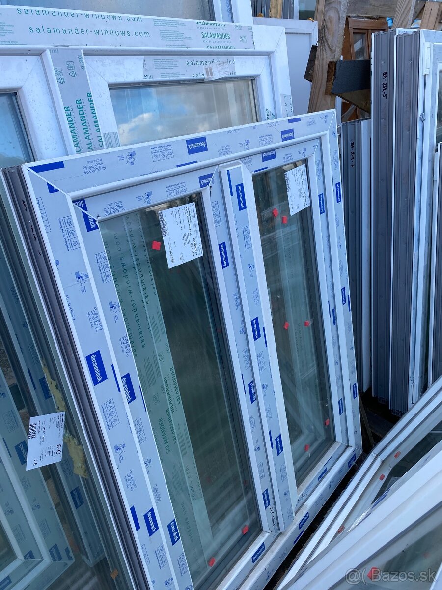 Plastové okná - biela / biela - 6