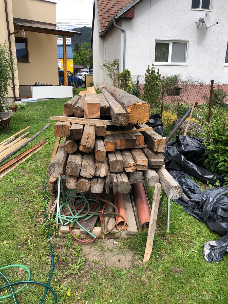 Krov, drevo, Krokvy 80 r. Rôzne dĺžky - 6