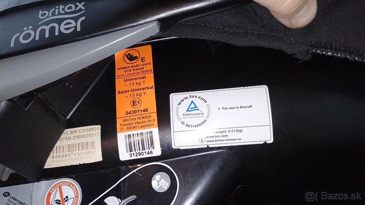 Autosedačka/vajíčko Britax römer - 6