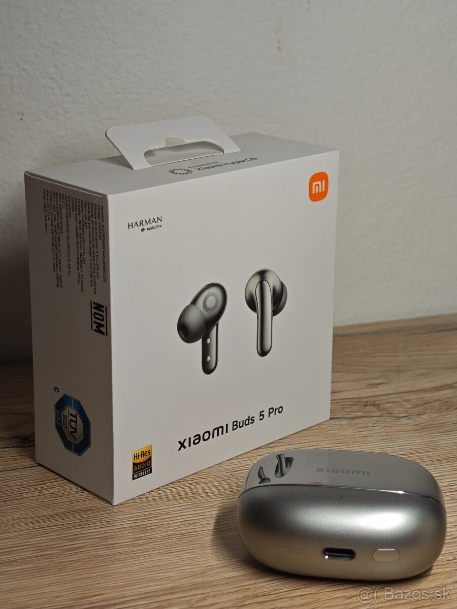 Xiaomi Buds 5 Pro titanové - 6