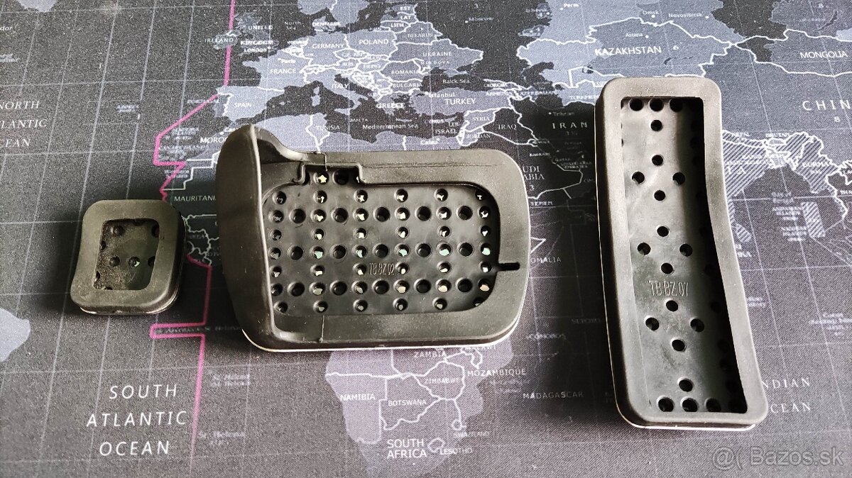 Mercedes športové/nerezové nášľapy pedálov mercedes AMG PO - 6