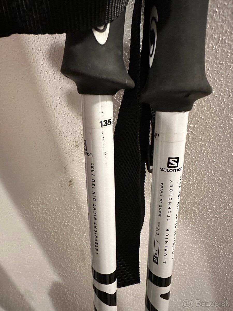Lyže Salomon + paličky zdarma - 6