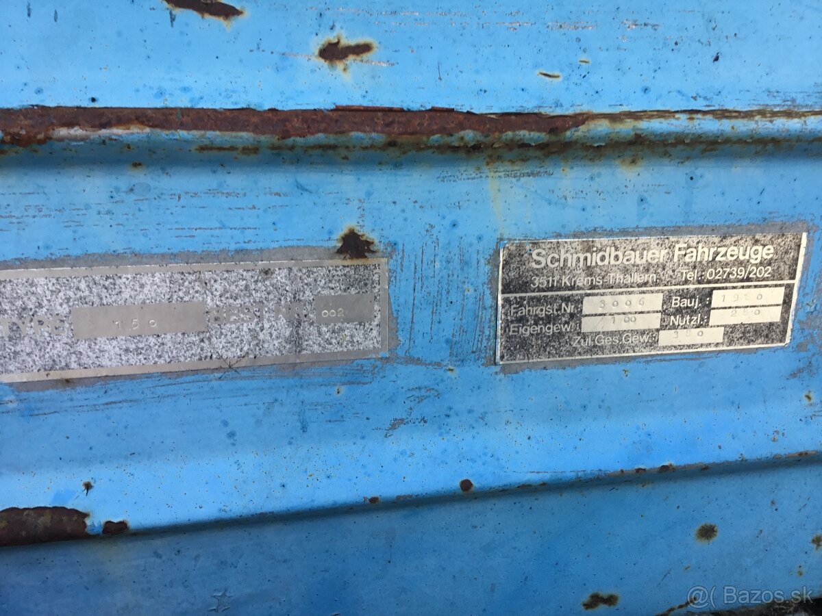 PRÍVESNÝ VOZÍK - 6