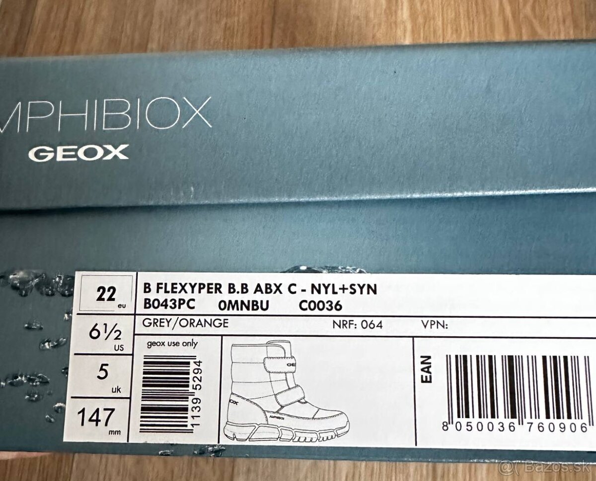 Detské zimné topánky GEOX - 6