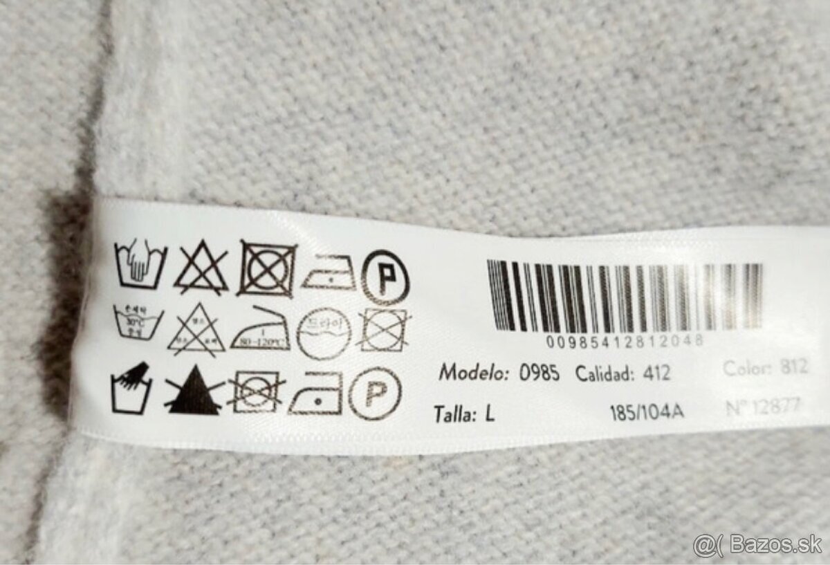 Pánsky sveter Massimo Dutti Wool Cashmere - 6