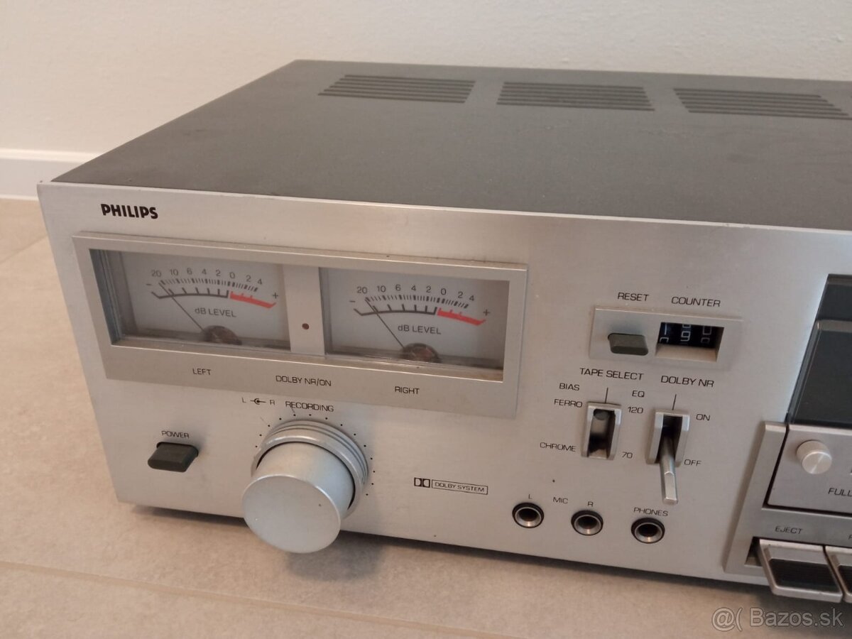 DECK PHILIPS N5151 K OPRAVĚ - VU METRY - 6