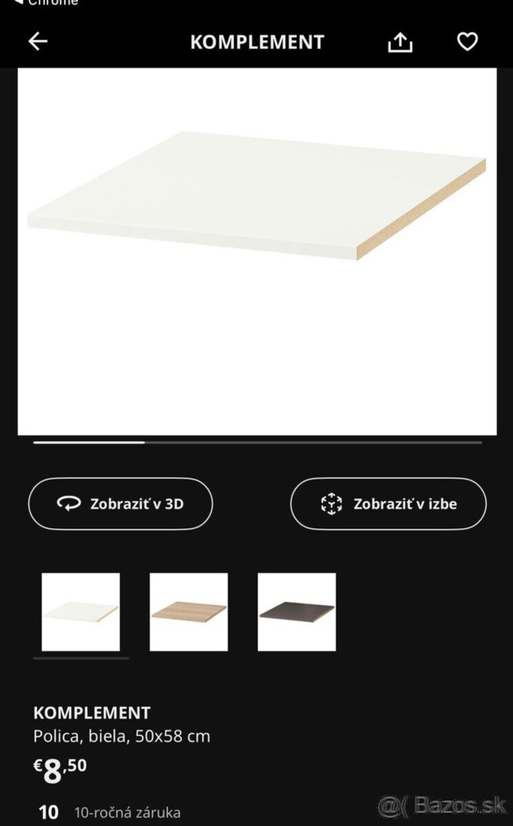 Predám skriňu PAX s dvierkami - IKEA - 6