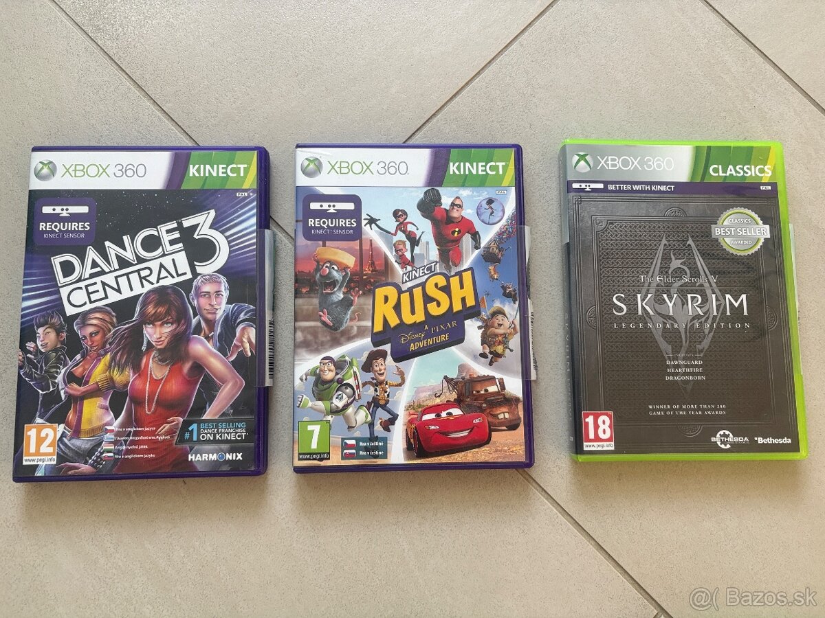 Hry na xbox360/ kinect a kinect s prislus. - 6