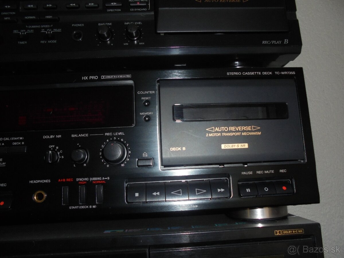 Predávam Sony Deck TC-WR 735 S - 6