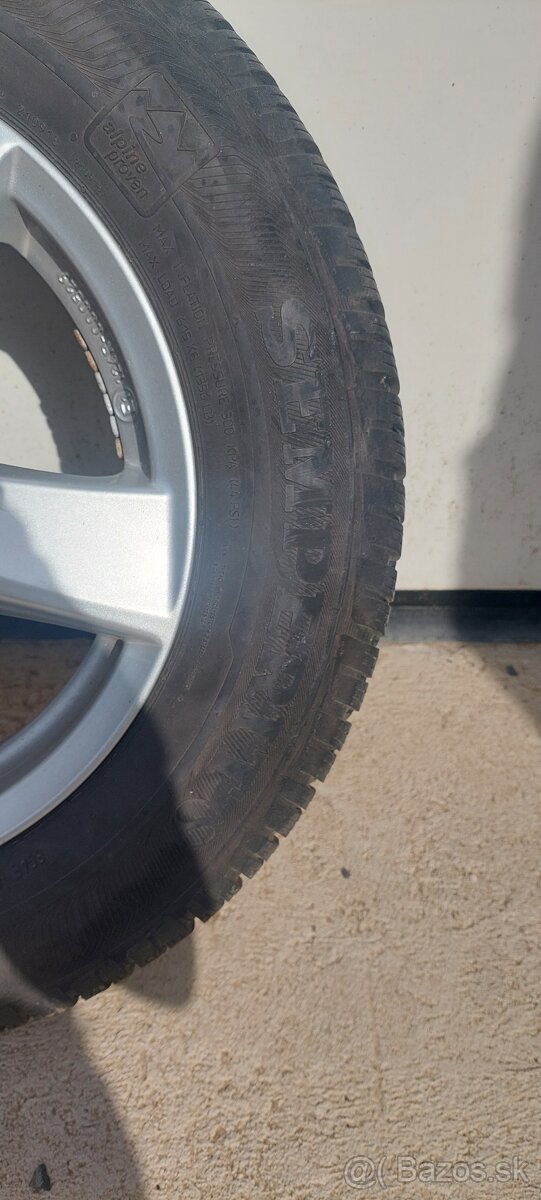 hlinikové disky vw golf - 6