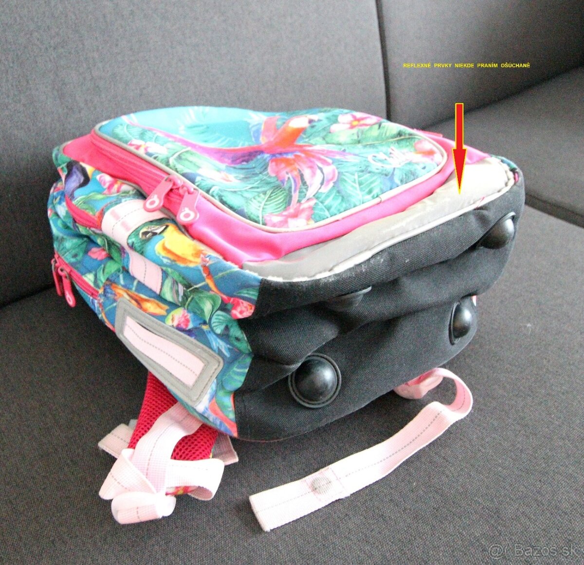 Predám veľmi ľahkú 880g školskú tašku TOPGAL - 6