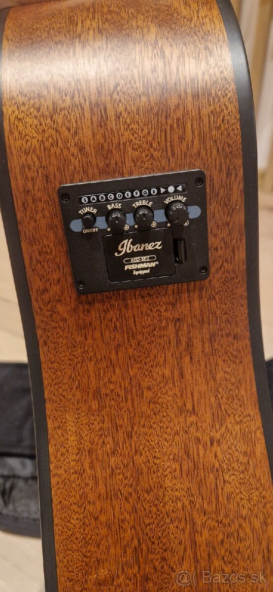 Elektroakustická gitara Ibanez aw65ece-lg - 6