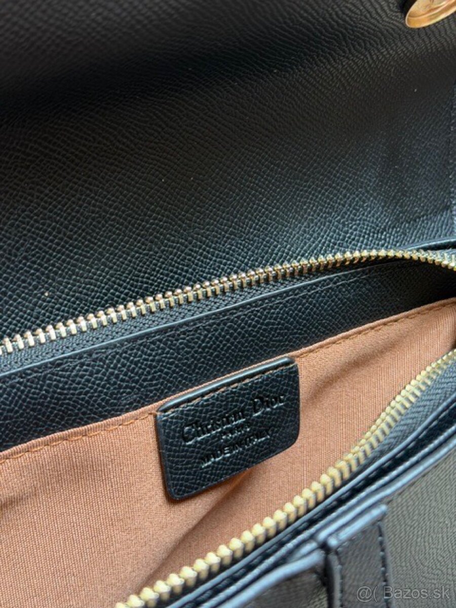 Dior saddlebag čierna kabelka - 6