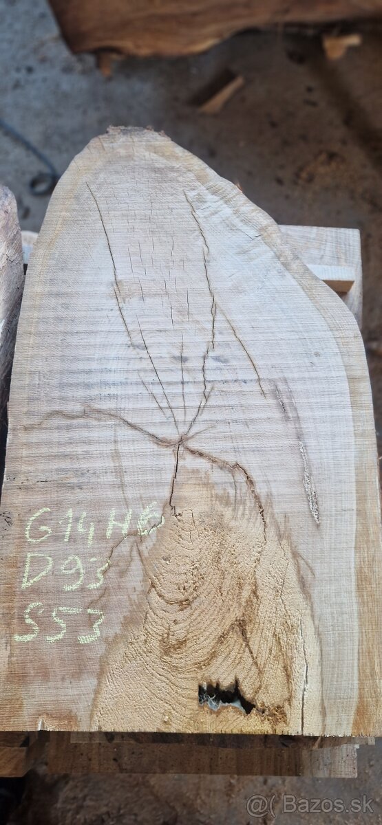 Dubové omietane rezivo 6cm 2 - 6
