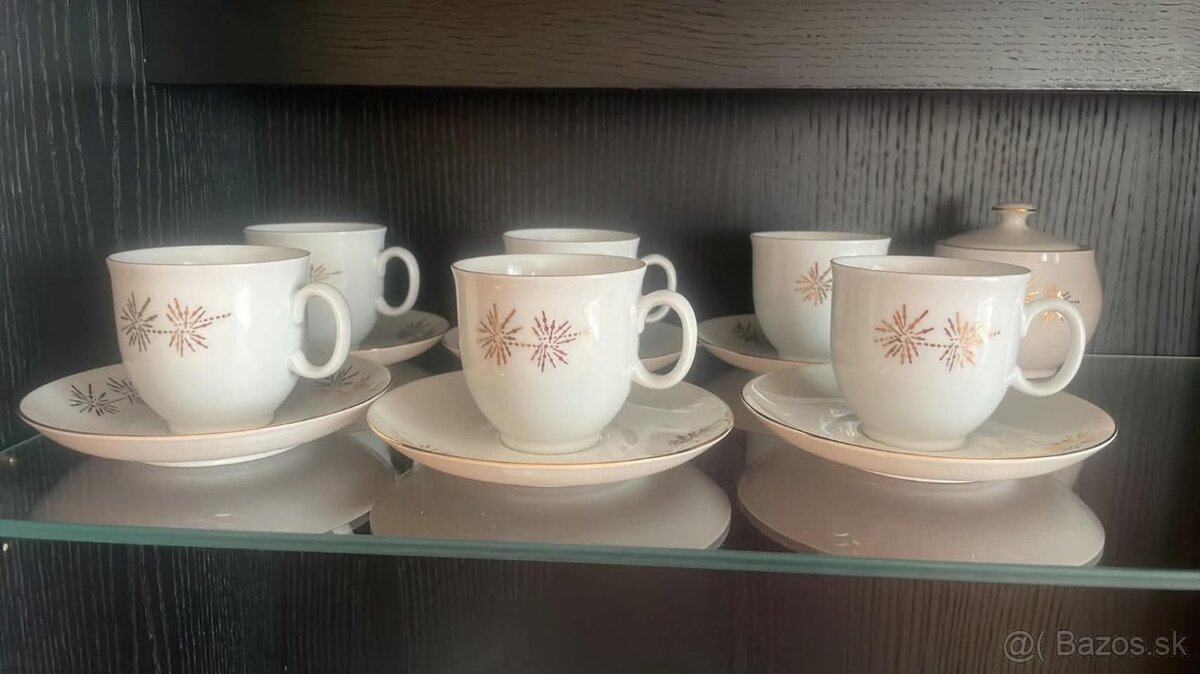 Súprava retro porcelán - 6