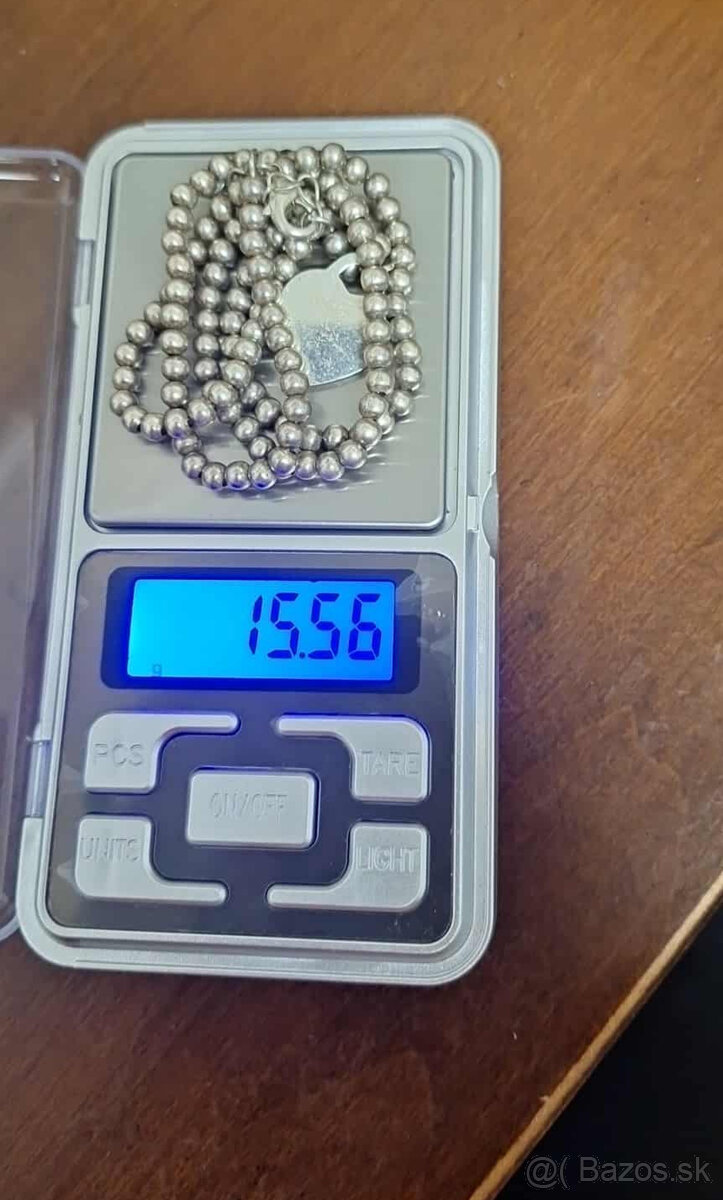 STRIEBRO NÁHRDELNÍK TIFFANY - 6