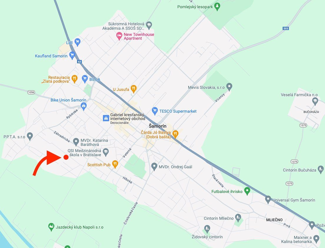 ŠAMORÍN-LUXUSNÝ POZEMOK 448m² IBA 500m OD ABSOLÚTNEHO CENTRA - 6