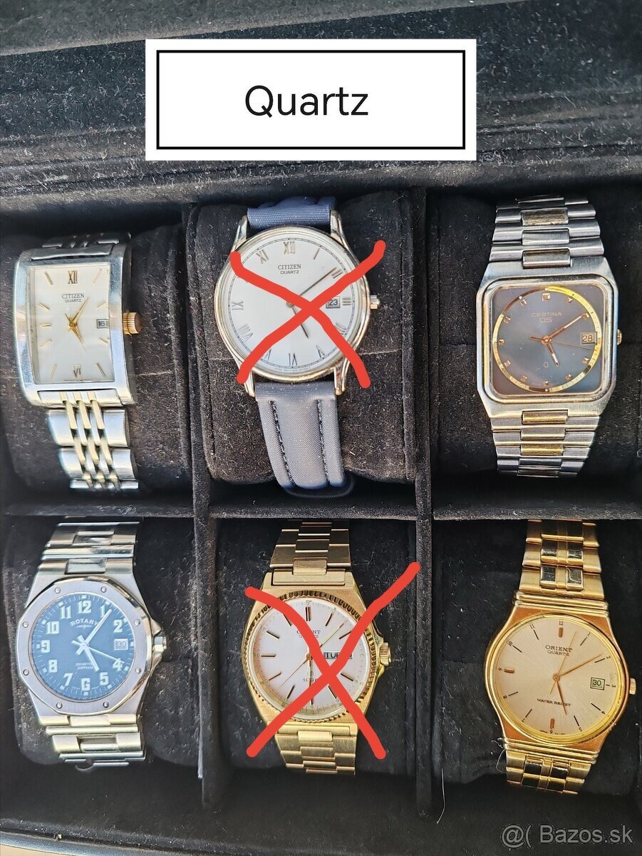 Predám zbierku hodiniek č. 1 - 6