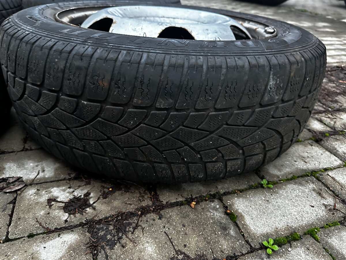 Predám originálne disky na Vw t5 t6 5x120 + zimné pneu - 6