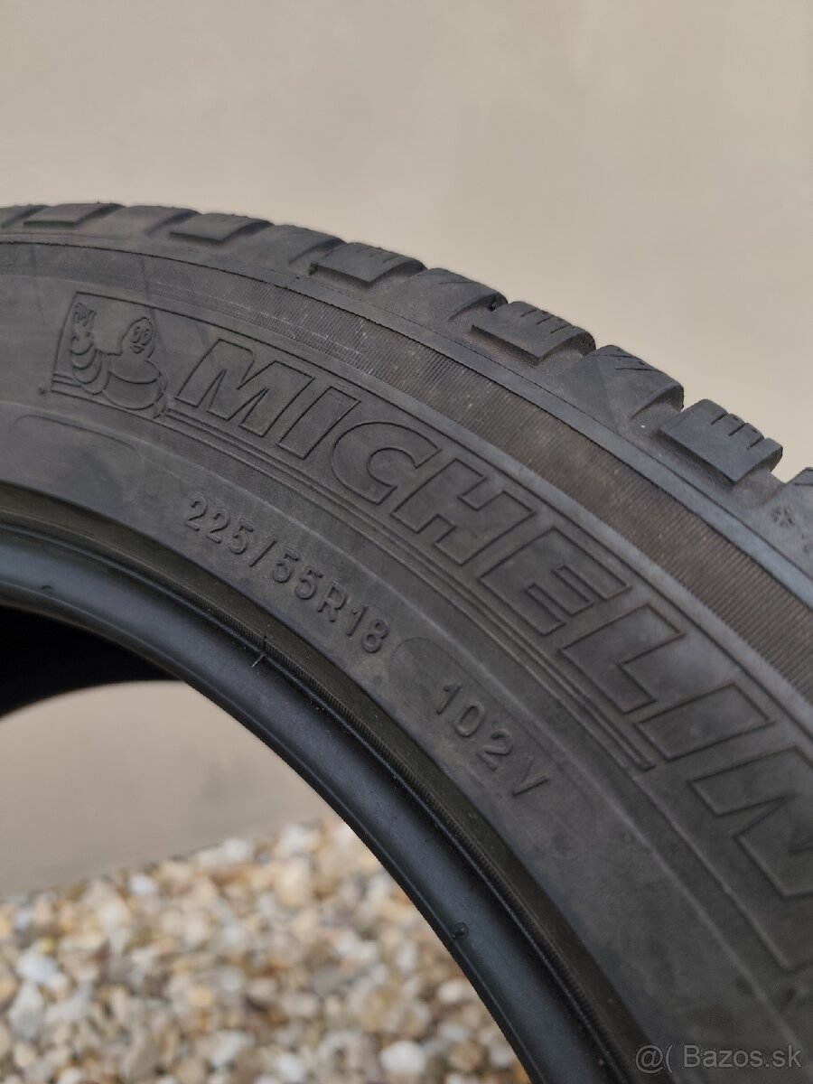 2x zimné pneu 225/55R18 Michelin - 6