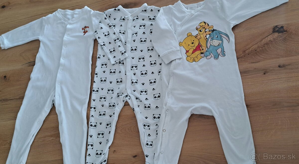 Dievčenské pyžamká 6ks vel. 80 - 6