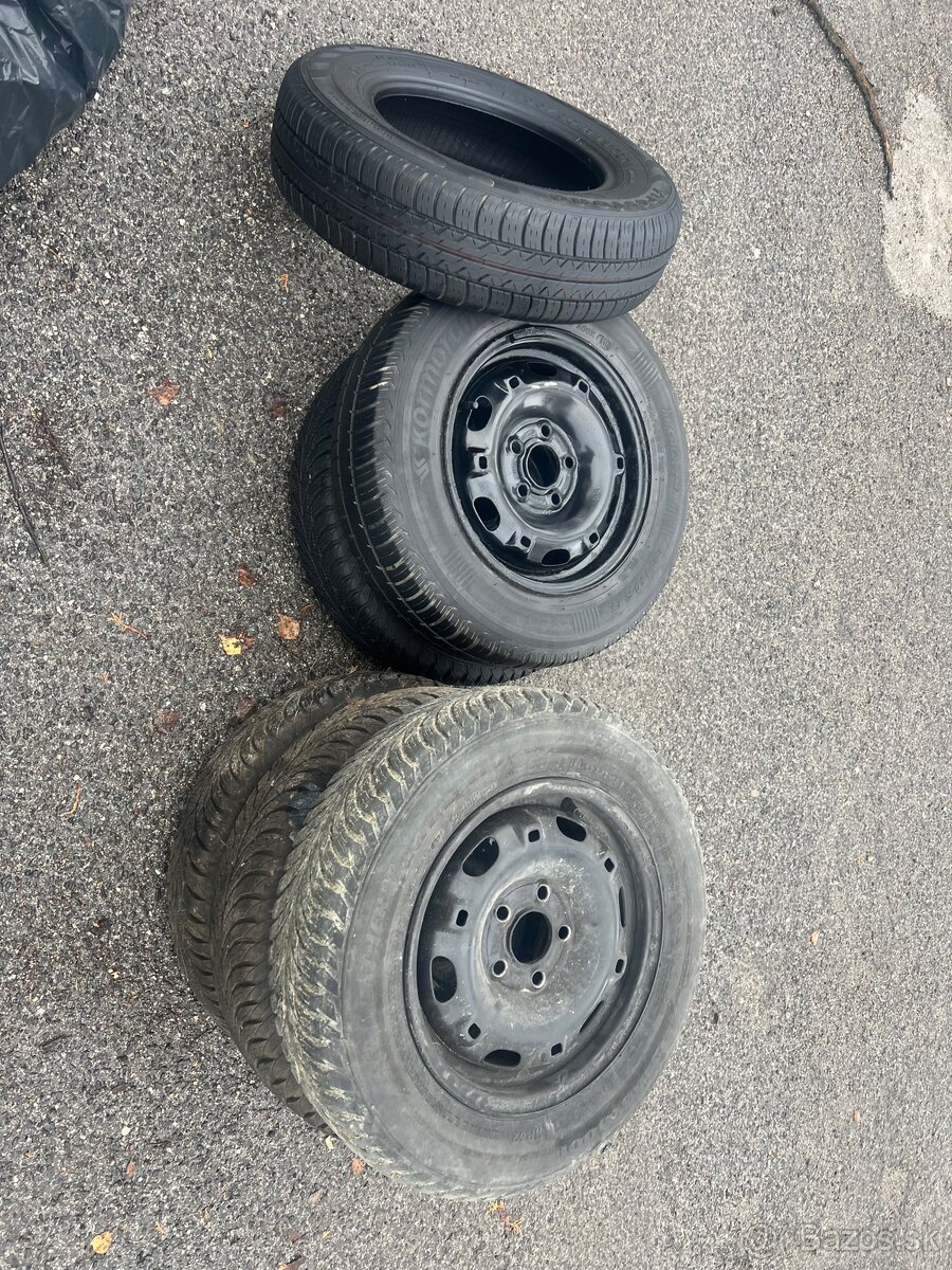 kolesá 155/80/r13 - 6