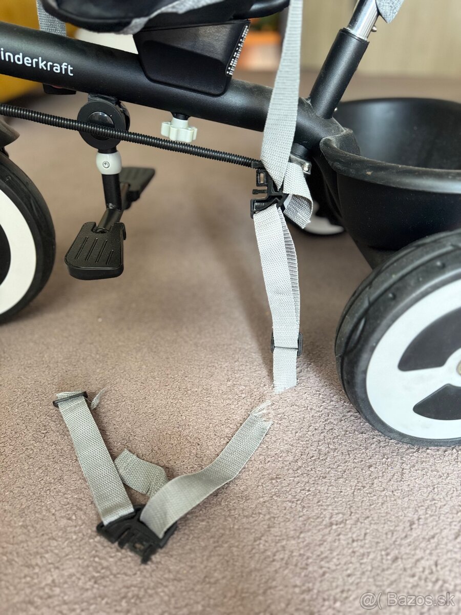 Trojkolka Kinderkraft Aston sivá - 6