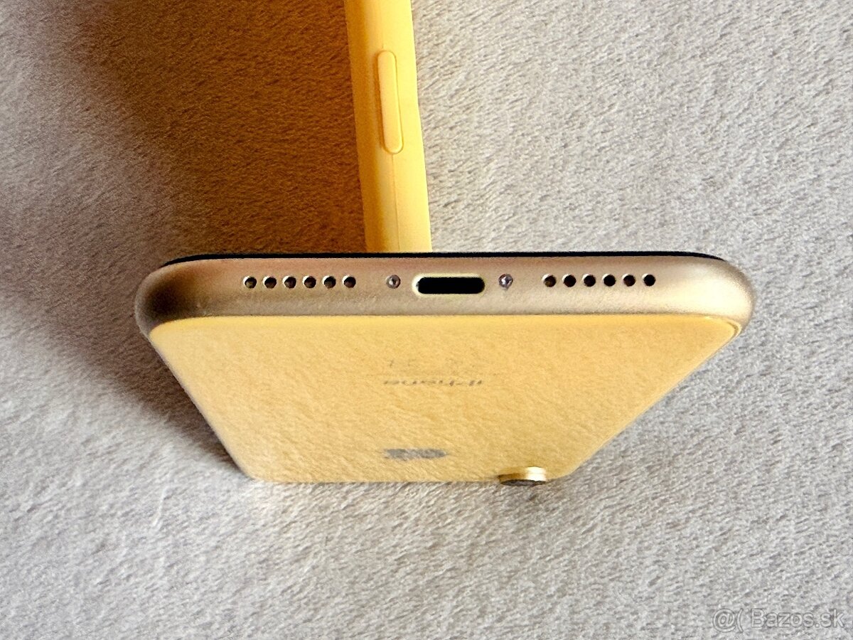 iPhone XR 128GB Žltý, NOVÁ BATERKA, TOP STAV - 6