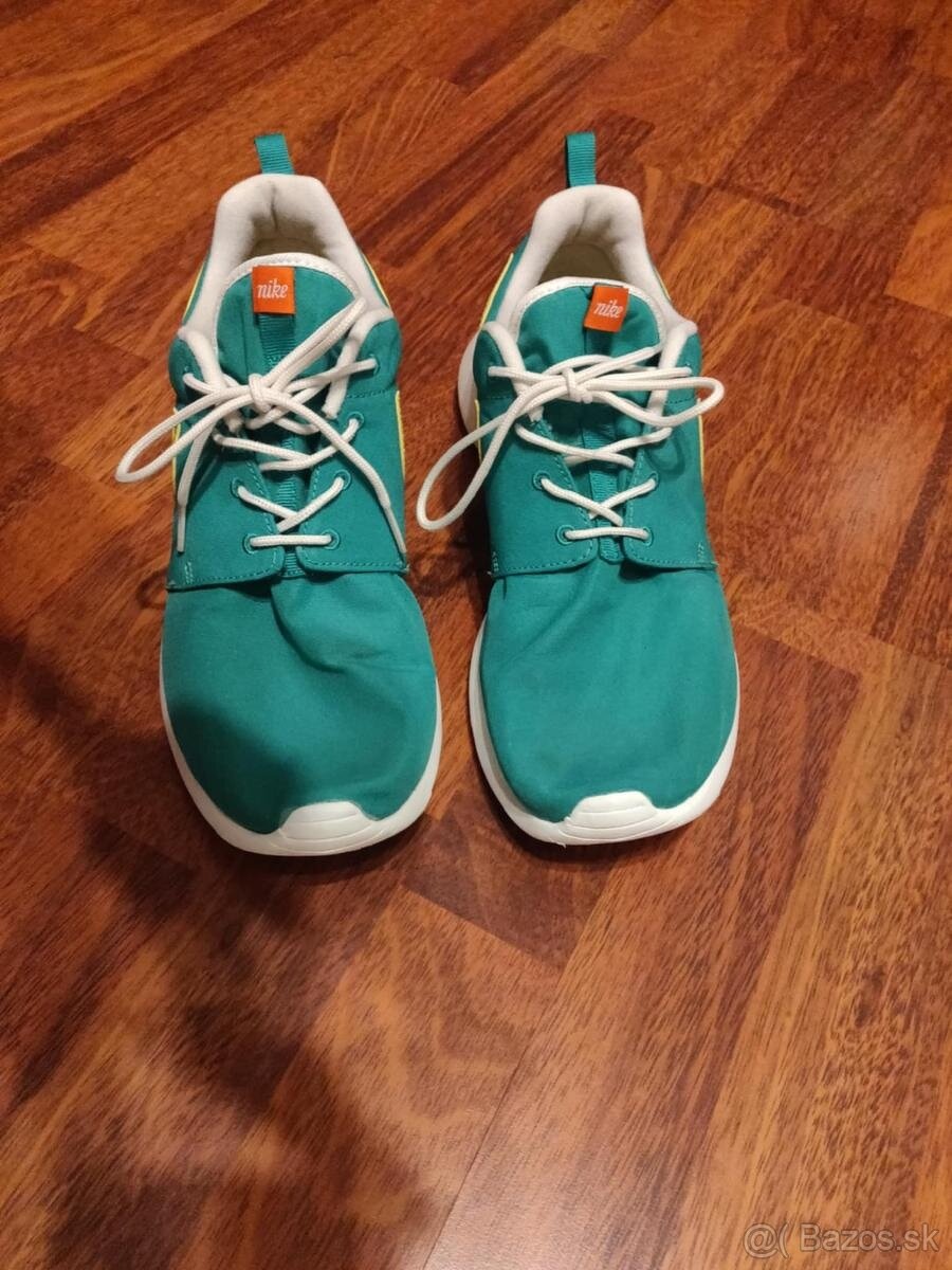 Nike Roshe Run – zeleno-žluté, vel. 45 - 6