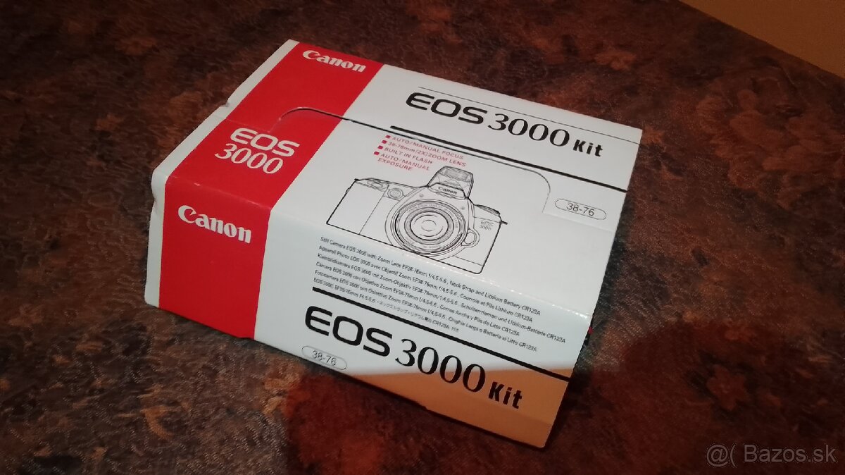 Fotoaparat Canon Eos 3000 - 6