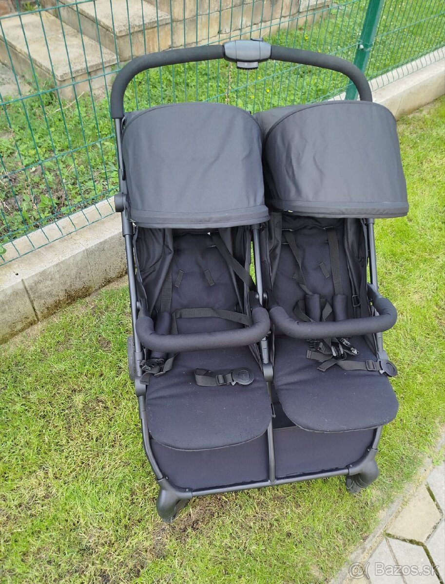 Kočík pre dvojičky Hauck Swift Duo X Black - 6