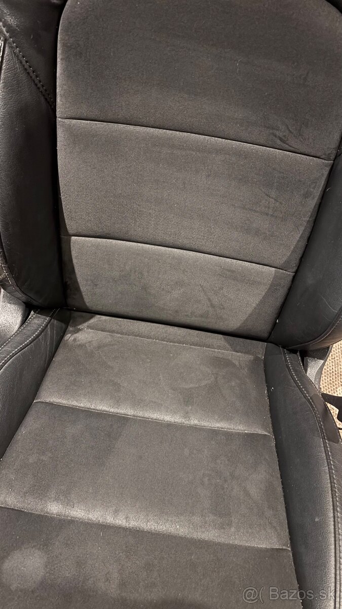 Kožené sedačky s alcantarou - golf 5, octavia 2 - 6