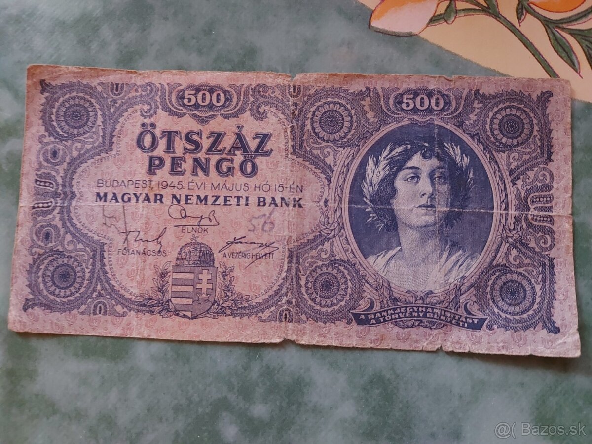 Stare madarske bankovky - 6