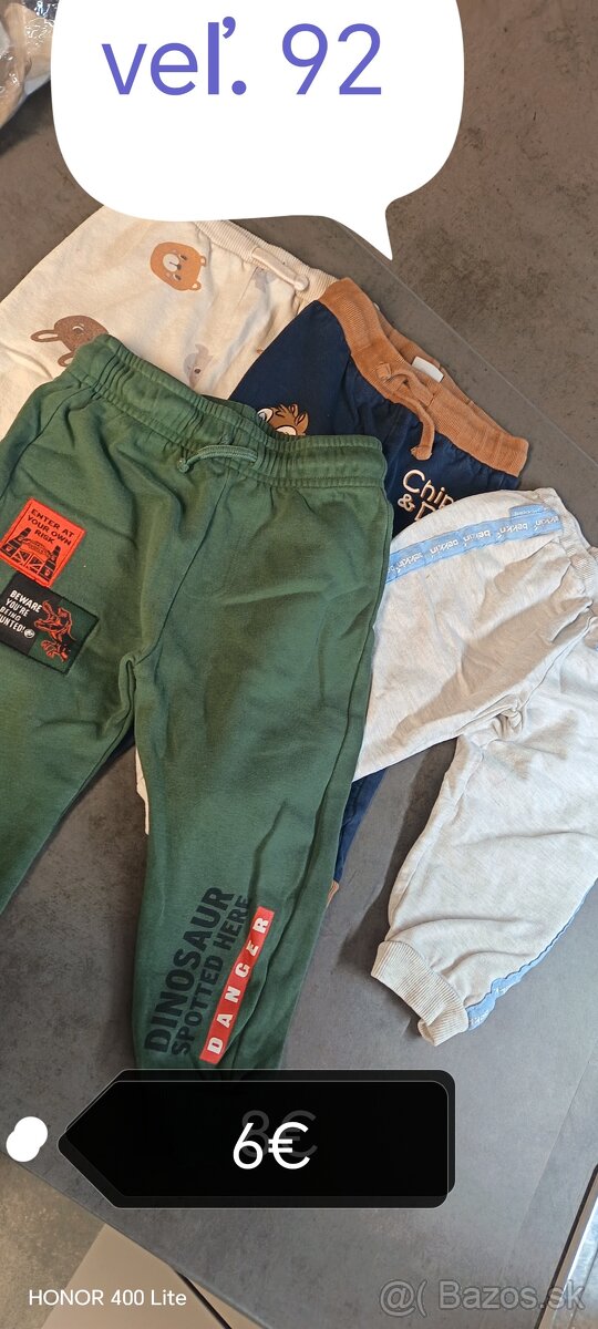 Nohavice , tepláčiky a dupačky - 6