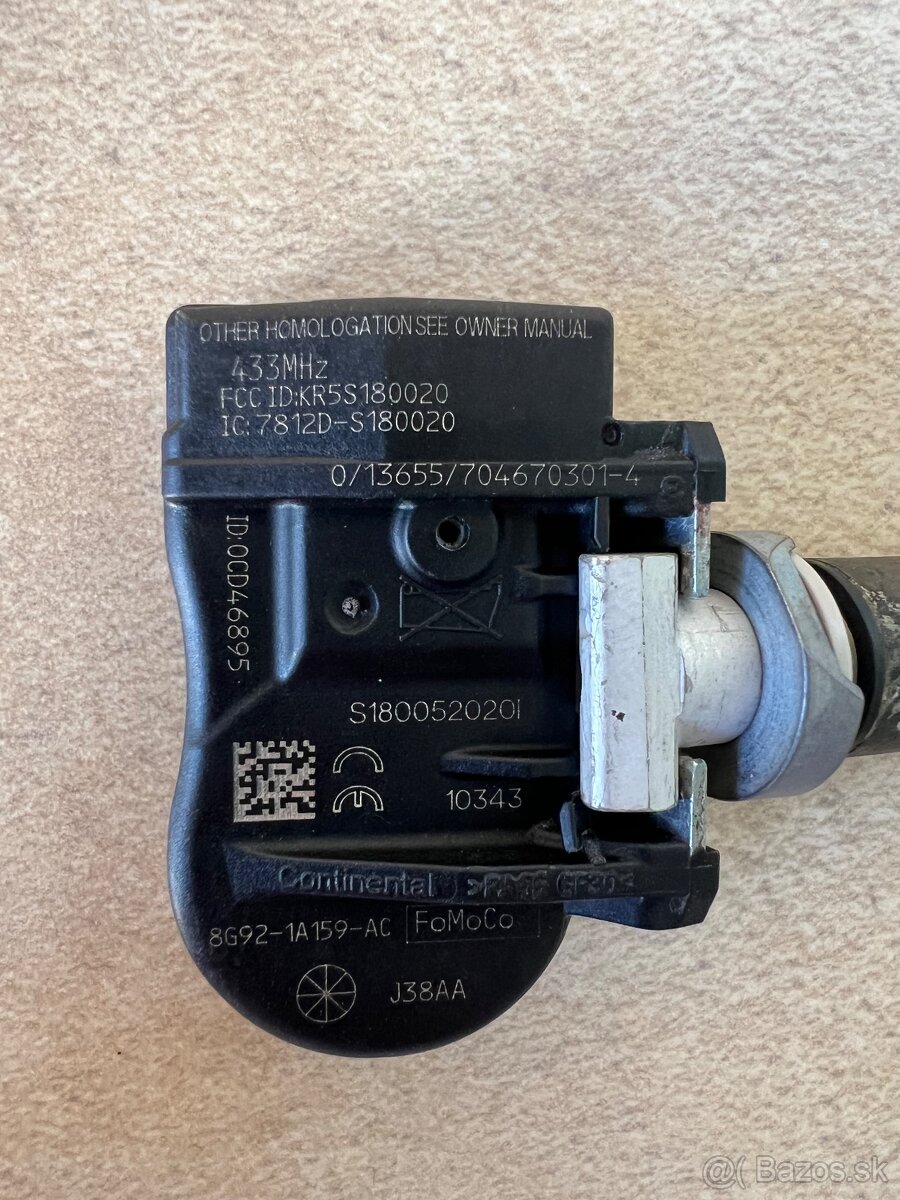 Snímače tlaku pneumatík Ford Mondeo MK4 - 6