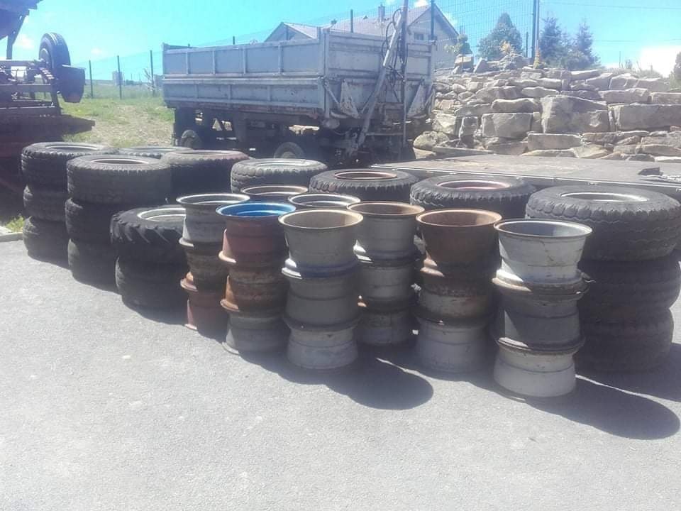 Kompletne kolesá diely na vlecku prives - 6