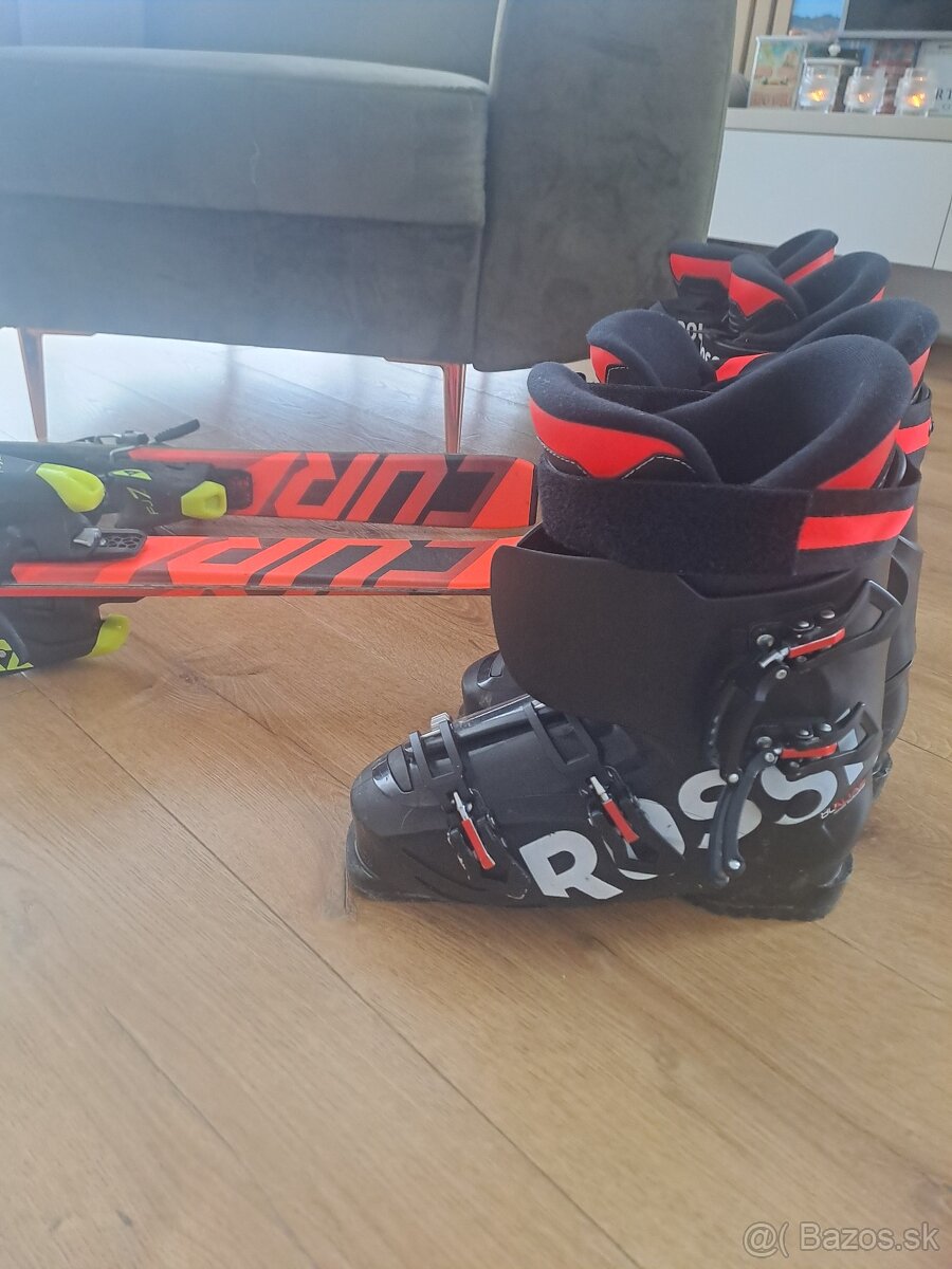 Detske lyze Fischer a lyziarky Rossignol - 6