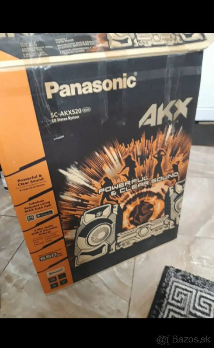 Hifi systém Panasonic SC akx520 - 6