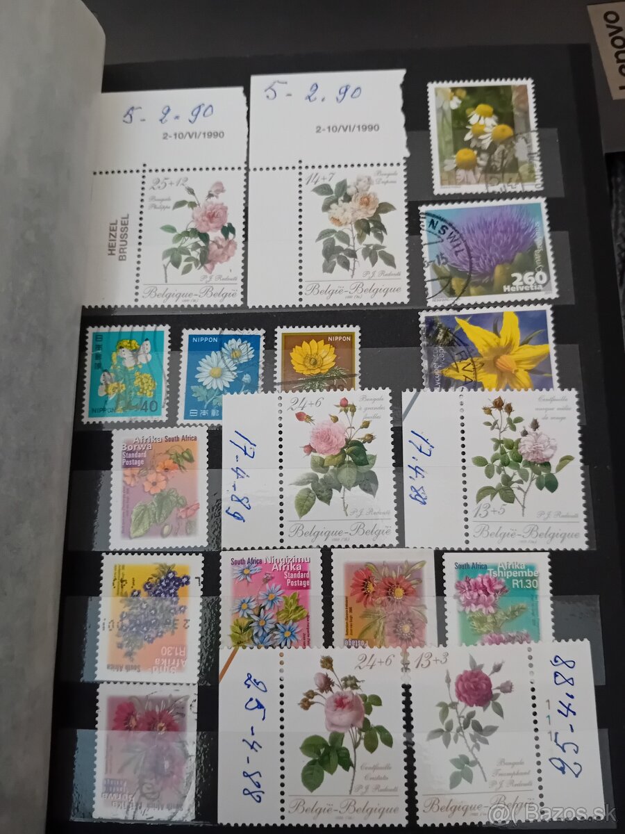 Album známok flóra - 6