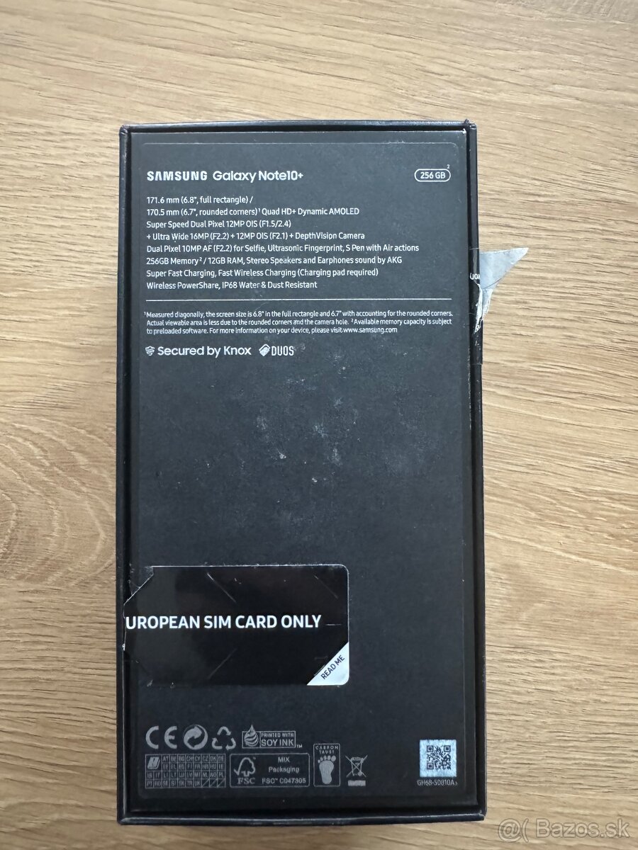 Samsung Galaxy Note10+ 256gb - 6