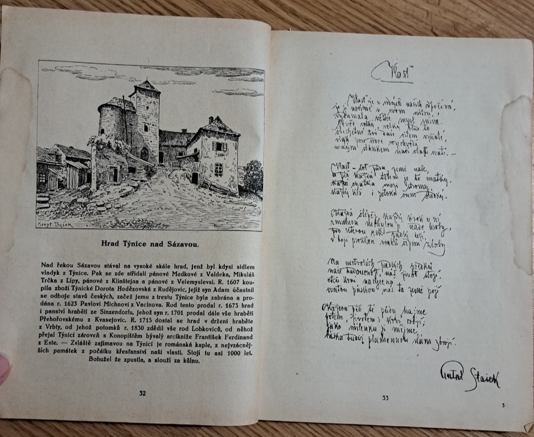 Starožitný milotický kalendár 1934 - 6