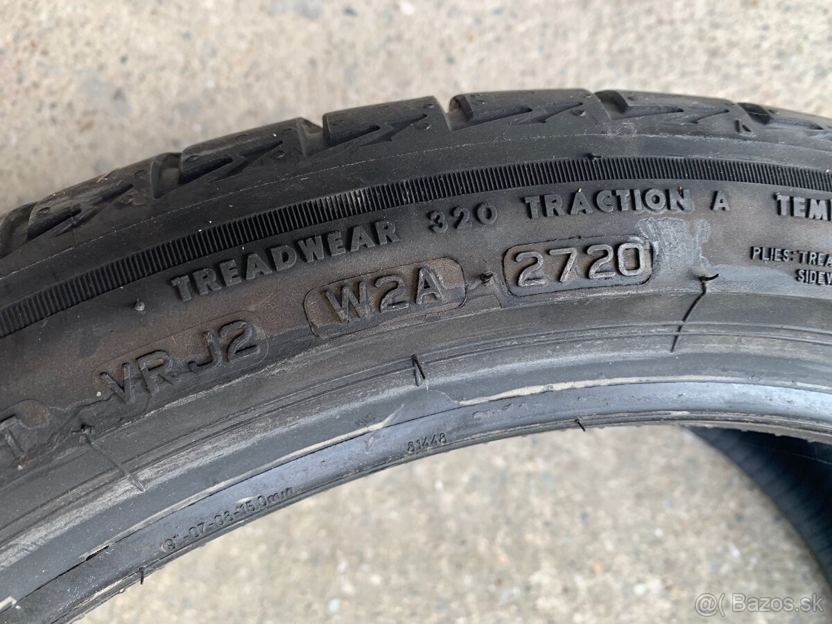 1ks letná pneumatika 225/40 R19 BRIDGESTON - 6