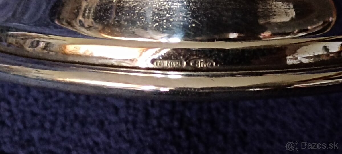 Investičné Striebro–Karafa na víno-Taliansko-385g - 6